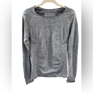 Victoria’s Secret Sport Heathered Gray Long Sleeve Top